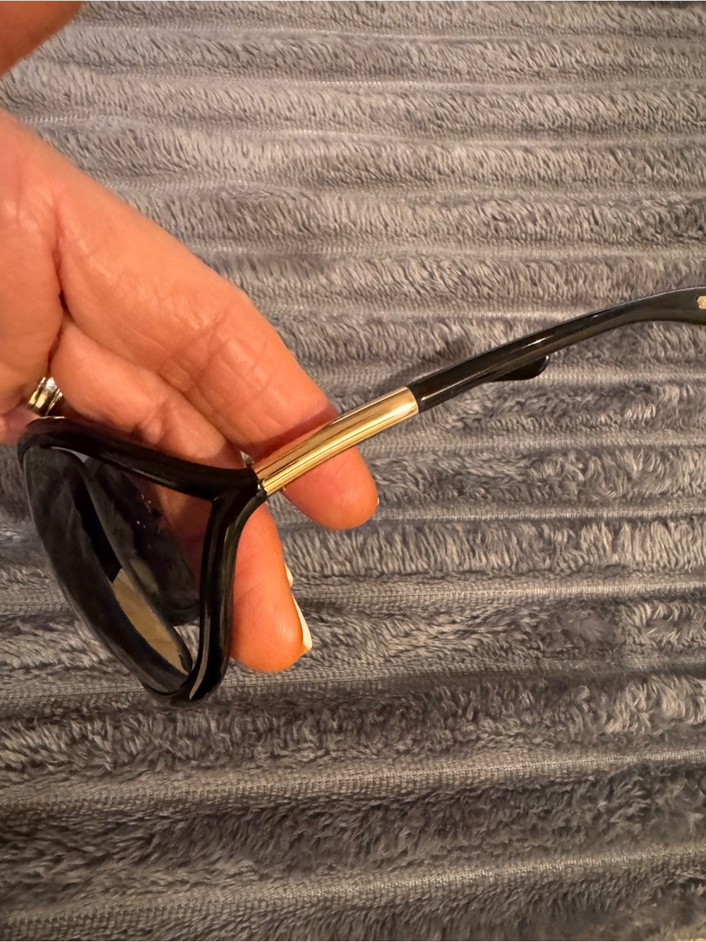 Tom Ford black polarized sunglasses - Picture 2 of 4